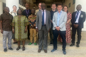 RCEM, GCPS and WACP representatives meet during a visit in April 2024