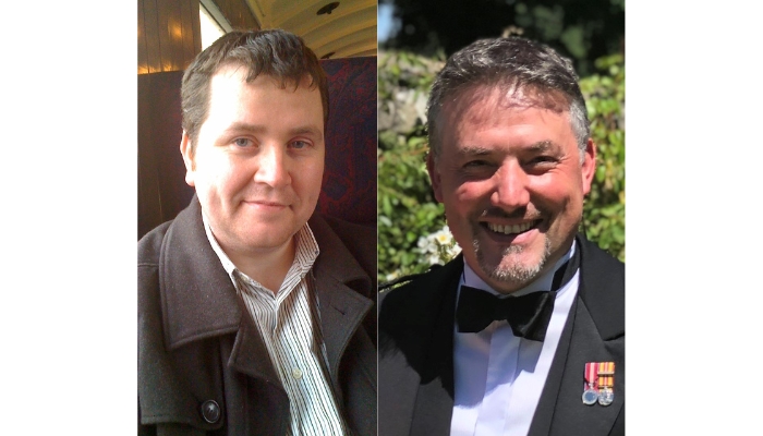 New Co-Vice Chair's of EMSAS: Dr Mark Feenan (left) and Dr Stuart Strachan (right)