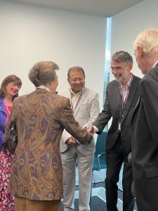 Her Royal Highness, The Princess Royal, meets RCEM members at our Senior Fellows Lunch in October 2025