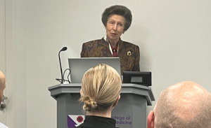 Her Royal Highness, The Princess Royal, speaking at RCEM Senior Fellows Lunch in October 2025