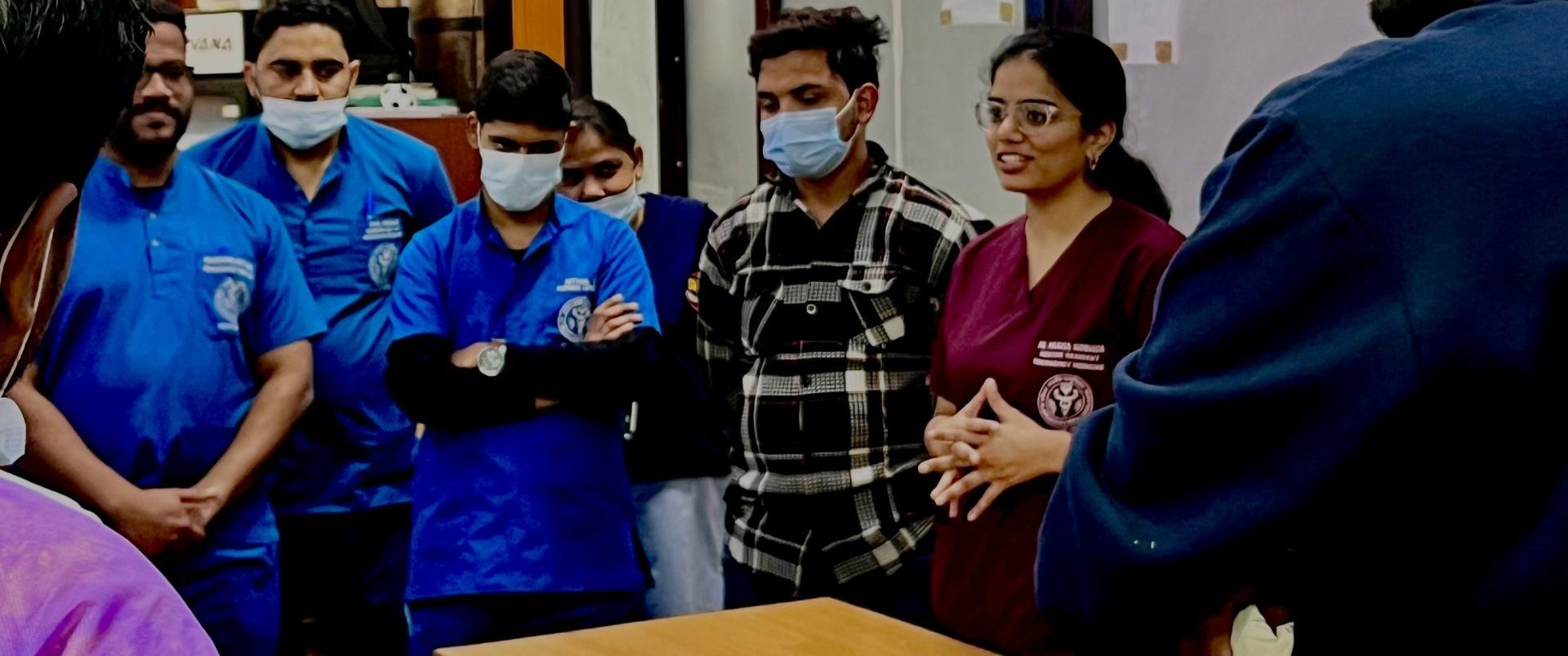 Emergency Department staff are preparing to work together, clearly defining roles and coordinated actions.